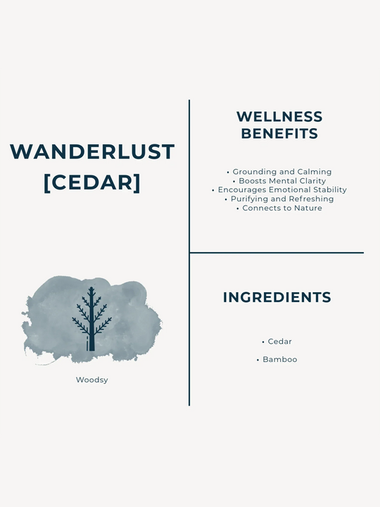 Wanderlust : Encens de cèdre | Aromathérapie balinaise