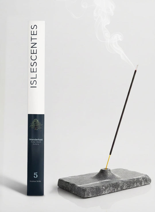 Wanderlust : Coffret de démarrage d'encens au cèdre | Aromathérapie balinaise